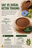 Keten Tohumu / 50 gr. thumbnail 2