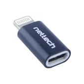 Nettech Micro USB To Lightning Dönüştürücü (Siyah) thumbnail 1