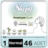 Sleepy Bio Natural Premium Plus Mega Normal Ped 46 Adet thumbnail 1
