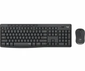 Logitech MK295 Q Türkçe Kablosuz Siyah Klavye+ Mouse thumbnail 1