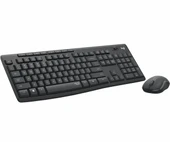 Logitech MK295 Q Türkçe Kablosuz Siyah Klavye+ Mouse thumbnail 2