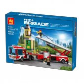 Lego Wange Fire Bridge 3625 İtfaiye Tırı thumbnail 1