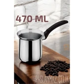 Zhlhome Paslanmaz Çelik Cezve 470 ml thumbnail 1