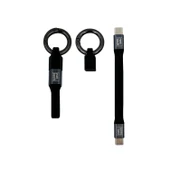 Nettech NT-DC18 PD 65W Plastik 20 Cm Type-C To Type-C Şarj ve Data Kablosu thumbnail 1