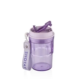 Shotay Class Tritan Bardak Matara 470Ml Mor thumbnail 2