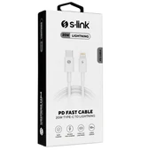 S-link Hızlı Şarj Kablosu Type-C to Lightning (1m) thumbnail 3