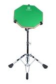 Maxword DD-239GR Pro Bateri Davul Çalışma Pedi Seti Drum Practice Pad Full Set thumbnail 3