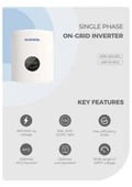 AUXSOL 8KW Monofaz On Grid İnverter thumbnail 10