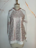 LEOPAR BASKILI SWEATSHIRT thumbnail 1