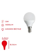 LEVA E14 DUY LED AMPÜL 5 W 500LM BEYAZ IŞIK thumbnail 1