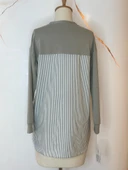TAŞLI CEPLİ DANTELLİ SWEATSHIRT thumbnail 2