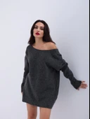 43221 TRİKO ARKA V SALAŞ KAZAK-ANTRASİT thumbnail 1