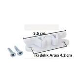 Sineklik Çıt Çıt Beyaz - 6 ADET thumbnail 2