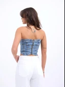 6878 KOT CROP-MAVİ thumbnail 4