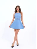 6952 KOT ELBİSE-MAVİ thumbnail 1
