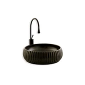 LENA TEZGAHÜSTÜ LAVABO (SİYAH) E-4161S thumbnail 1