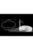 LENA TEZGAHÜSTÜ LAVABO E-3051 thumbnail 2