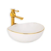 LENA TEZGAHÜSTÜ LAVABO E-4010A thumbnail 1