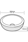 LENA TEZGAHÜSTÜ LAVABO E-8122 thumbnail 4