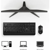 Lecoo Cm105 Siyah Kablolu Mouse & Klavye Set thumbnail 2