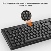 Lecoo Kw200 Kablosuz Klavye & Mouse Set Siyah thumbnail 5