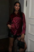 Premium Saten Gömlek 3438 thumbnail 1