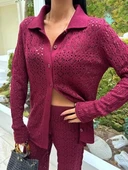 Odette Ajurlu Triko Pantolon Takım 9934 thumbnail 3