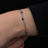 Gümüş Nazar Kadın Bileklik SL6718 thumbnail 5
