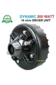 200 Watt 16 Ohm DYNAMIC DRIVER UNİT thumbnail 1