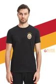 Galatasaray Orijinal Lisanslı Siyah Basic T-Shirt  XZY thumbnail 1