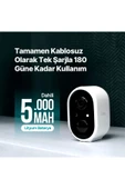Wizi Pro W Full HD İç/Dış Mekan Bataryalı Wi-Fi Akıllı Kamera thumbnail 4