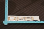 Opel Bagaj 3M 3D Krom ABS Logo Amblem thumbnail 5