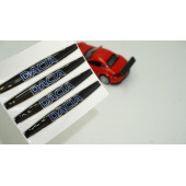Dacia Logo Kapı Kolu 4 Lü Damla Desen Sticker Set thumbnail 1