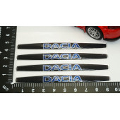 Dacia Logo Kapı Kolu 4 Lü Damla Desen Sticker Set thumbnail 4