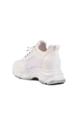 Beyaz Yüksek Taban Kadın Sneaker thumbnail 4