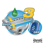 Wilkinson Extra 3 Essentials Erkek Kullan At Tıraş Bıçağı thumbnail 4