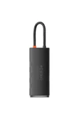 Baseus Lite Siyah 5 In 1 Multifonksiyonal Type-c Hub Dock Station thumbnail 5