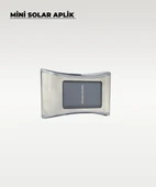 Mini Oval Solar Aplik Gün Işığı - 4 Adet thumbnail 3