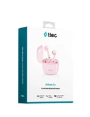Ttec 2KM141B AirBeat Go Gerçek Kablosuz TWS Bluetooth Kulaklık Pembe thumbnail 3