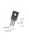 Rodevino 5 Adet Bd136 Transıstor 1.5a 45v Pnp To126 thumbnail 3
