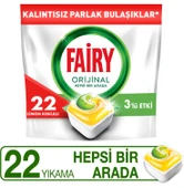 Fairy Hepsi Bir Arada Limon 22'li Tablet x 2 thumbnail 2