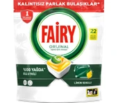 Fairy Hepsi Bir Arada Limon 22'li Tablet x 2 thumbnail 1