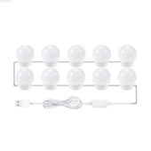 Profesyonel Makyaj Işığı – 10 LED Ampul, USB thumbnail 4
