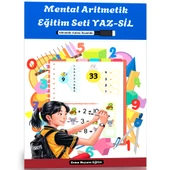 3-7 Yaş Mental Aritmetik Eğitim Seti YAZ-SİL thumbnail 1