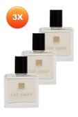 Far Away Kadın Parfüm Edp 30 Ml. Üçlü Set thumbnail 2