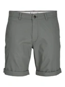 JACK JONES Erkek Haki Chino Şort 12182549 thumbnail 1