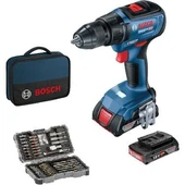 BOSCH GSR 18V-50 + 43 parça vidalama seti thumbnail 1