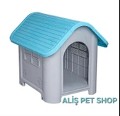 ALİŞPET KÖPEK EVİ KAPISIZ  86x66x71 thumbnail 1