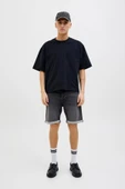 JACK JONES Erkek Siyah Shorts 12269501 thumbnail 1