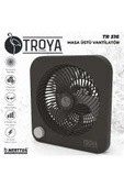 Troya By Hook Tr-516 Masaüstü Vantilatör 3 Kanatlı 3 Kademeli Vantilatör thumbnail 1